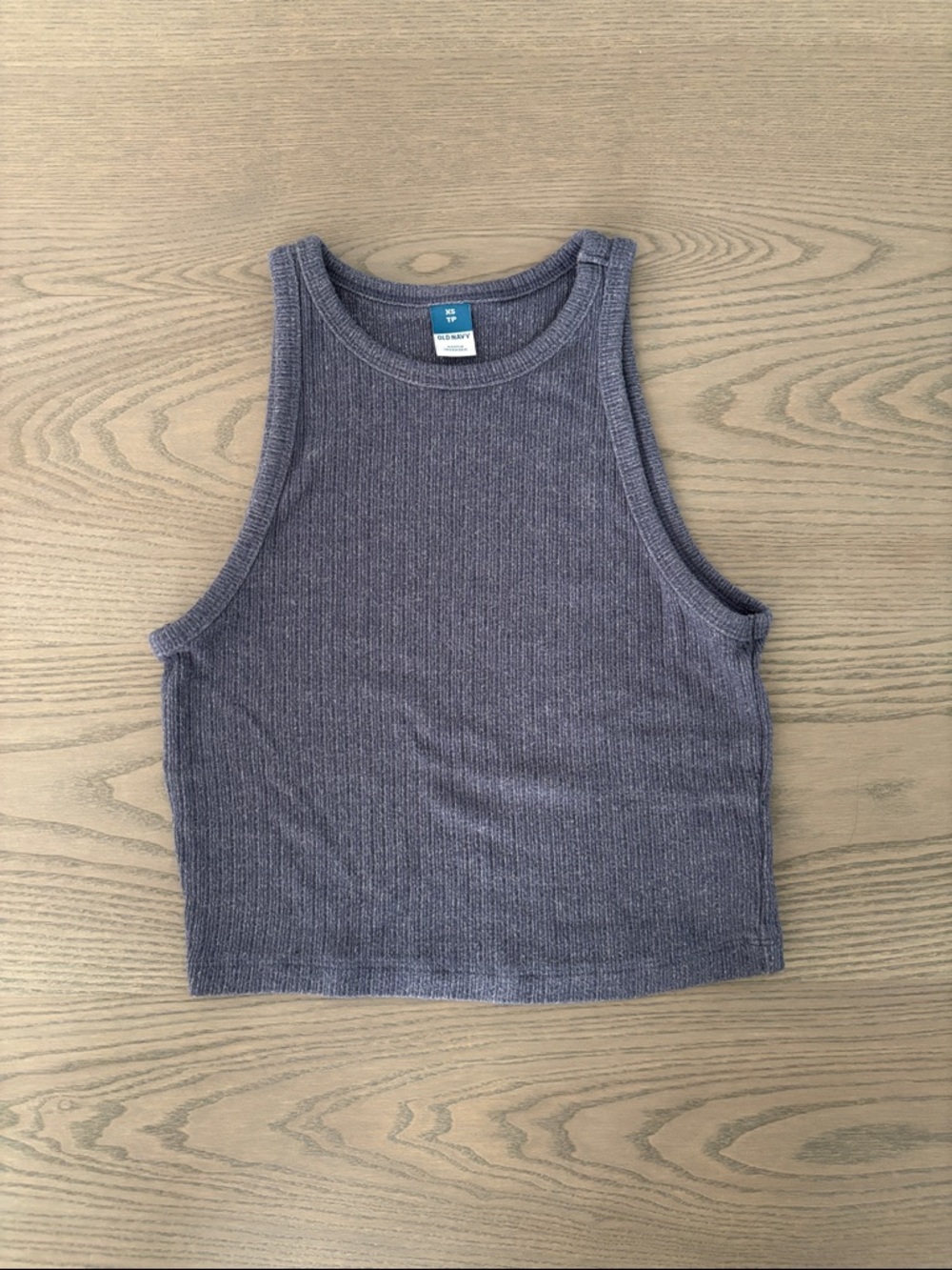 Old Navy Heathered Lavender Ribbed Tank - Women's